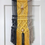 Taller de macramé para elaborar un tapiz con cuerdas de algodón y abalorios de maderapo market bag con cuerda de algodón